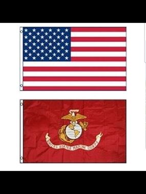 Wholesale LOT 3x5 USA AMERICAN & USMC MARINE CORPS EGA FLAG